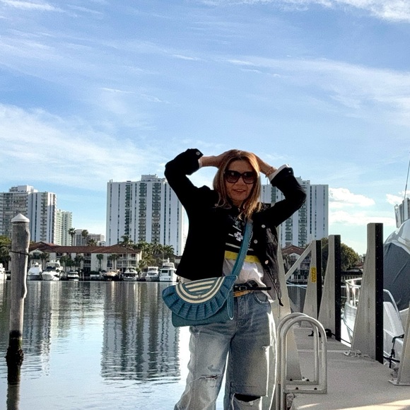 Octopus by Di crossbody bag handmade - Picture 7 of 10